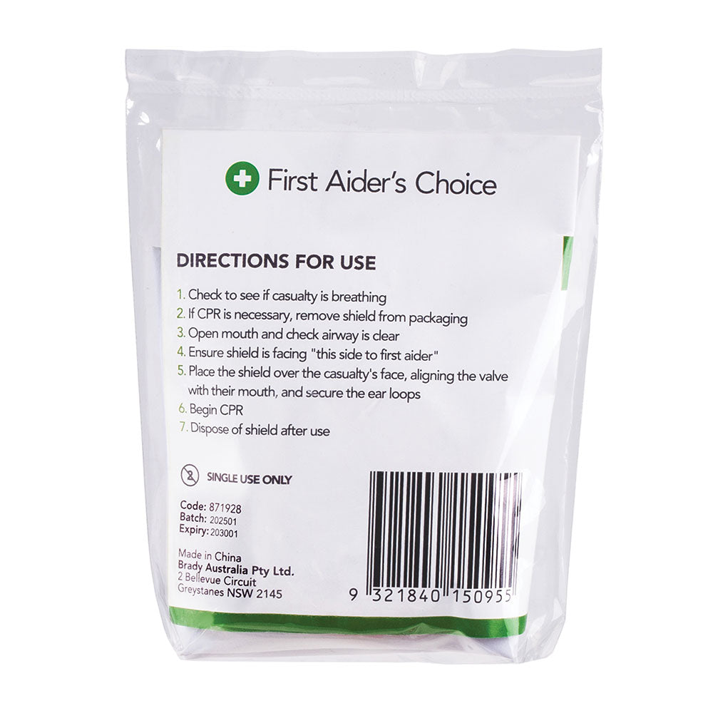 Disposable Resuscitation Shield