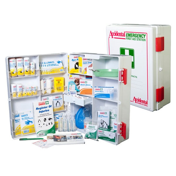 First Aid Kit National Workplace Standard Poly Wall Mount