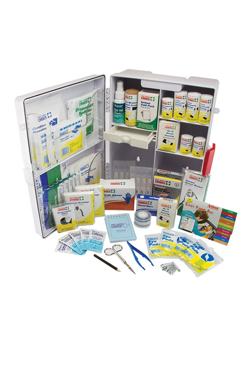 Cafe First Aid Kit ABS Plastic Wall Mountable