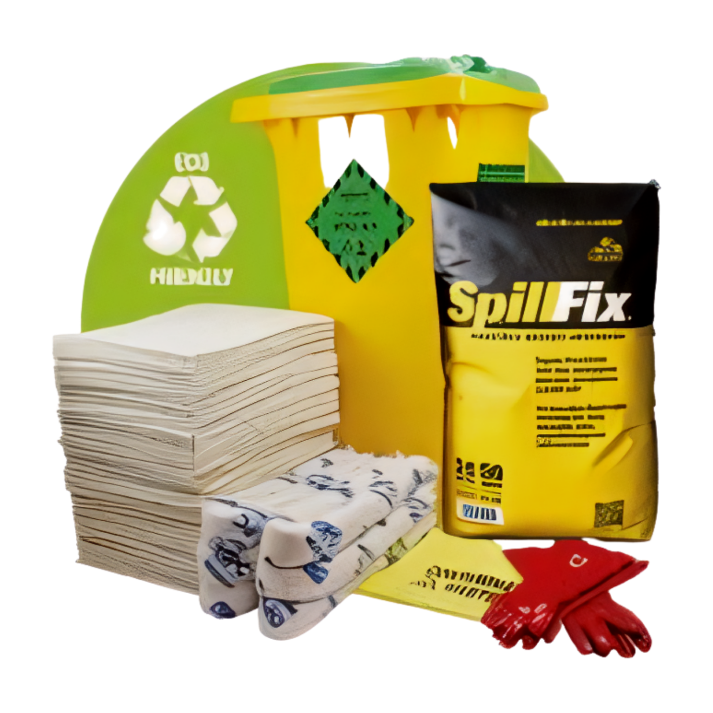 Accidental Oil & Fuel Spill Kit 120 Litre Eco-Friendly