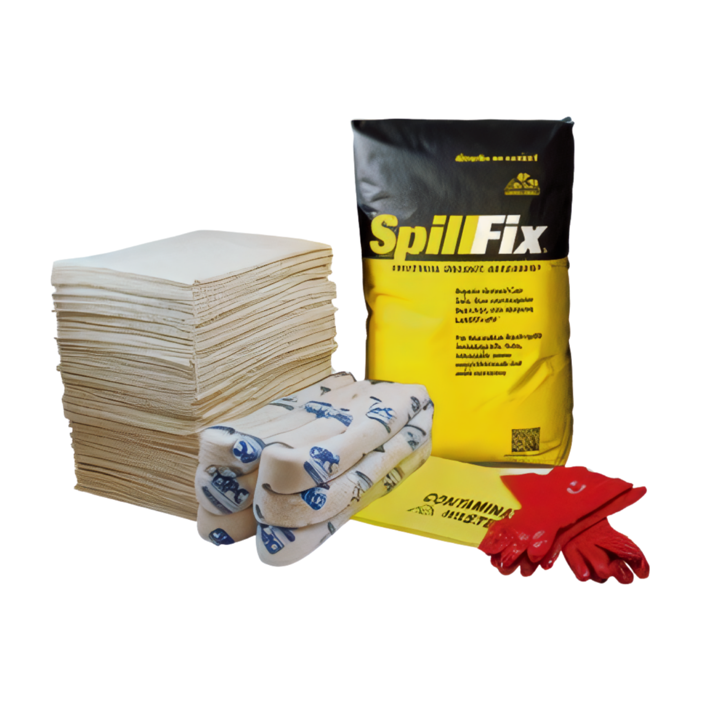 Accidental Spill Kit Oil & Fuel Refill - 120Litre Eco-Friendly