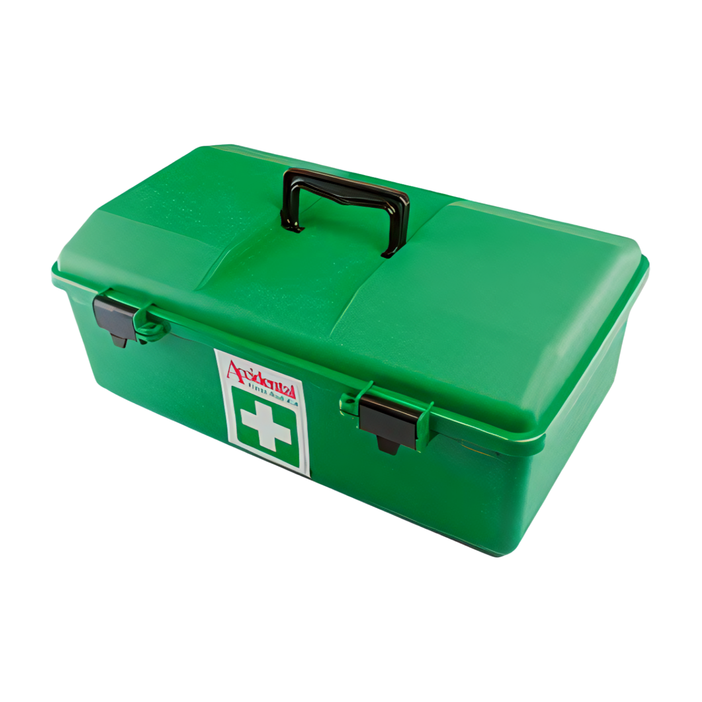 Box Plastic Large Green Carry Case (W460 x D285 x H175mm)