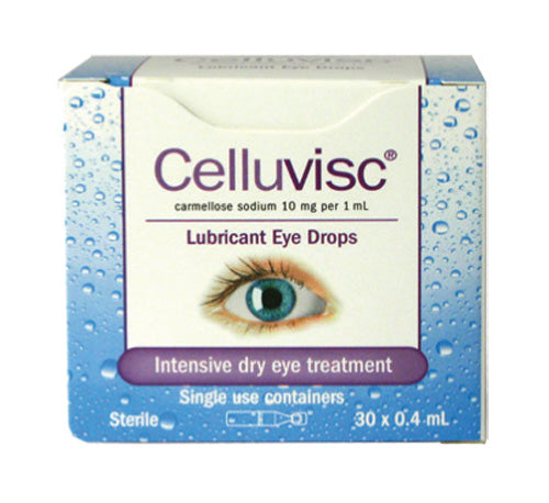 Celluvisc Eye Drops Pkt 30