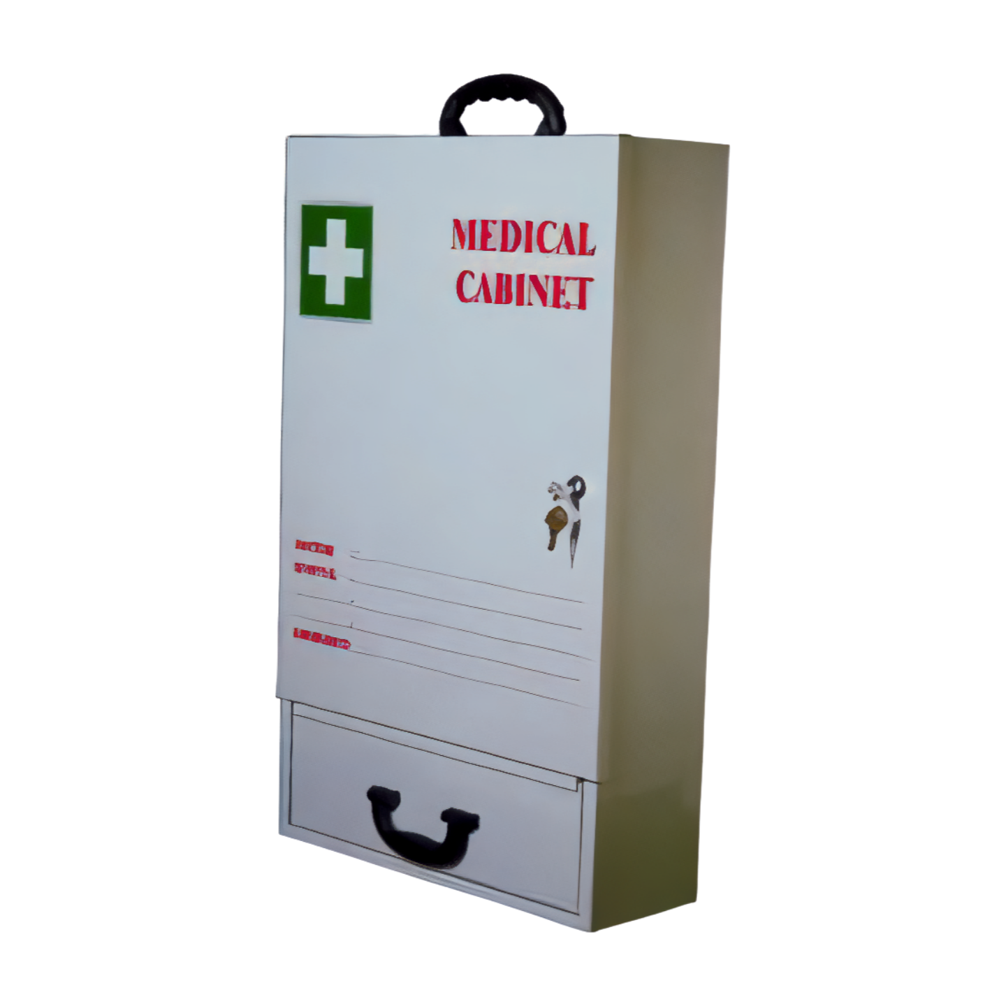 Extra Large Metal Wall Mount Cabinet (H730 x W460 x D155mm)