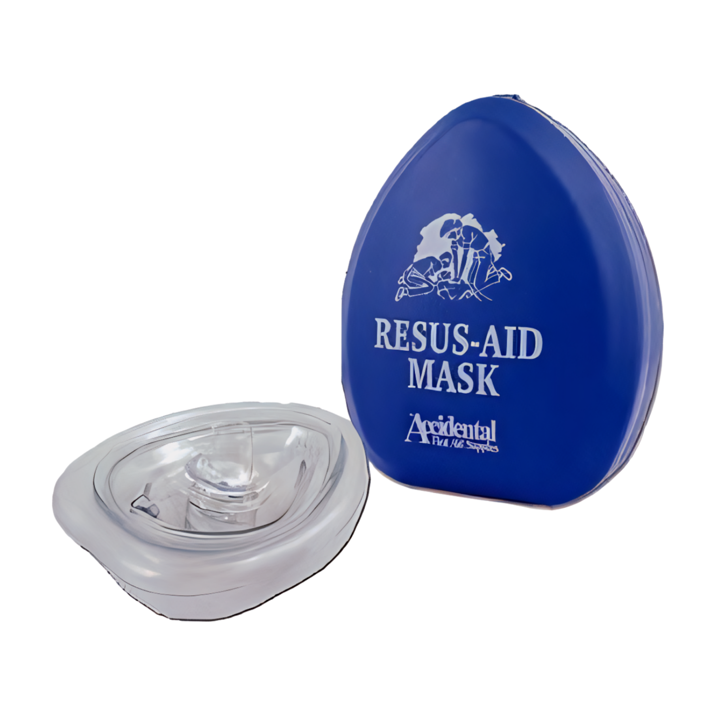 Resus-Aid Mask in Case with Oxygen Port