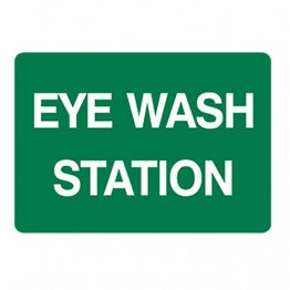 Sign Eye Wash Station 300x225 mm Poly