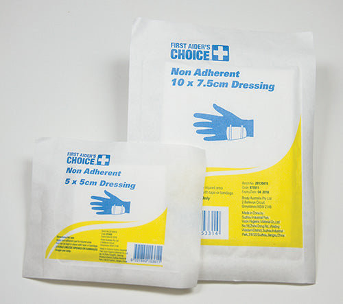 FAC Non-Adherent Dressings 7.5 x 10cm Pk10