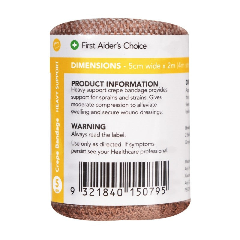 FAC Heavy Support Crepe Bandage 5cm