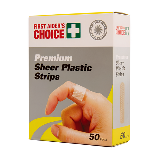FAC Premium Sheer Plastic Strips Pk50