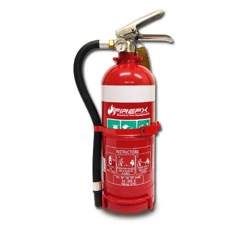 Fire Extinguisher ABE 2kg - Bracket & Hose