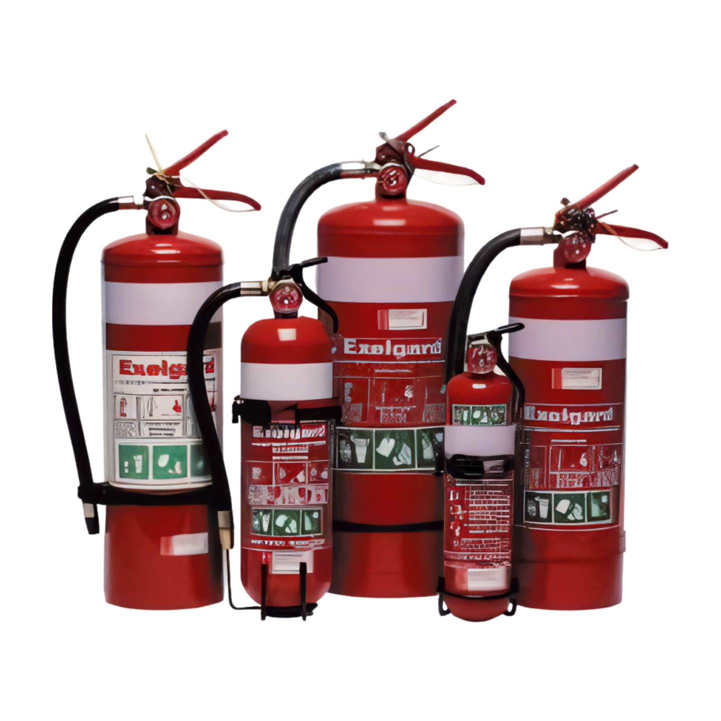 Fire Extinguisher ABE 4.5kg Dry Powder (with Wall Bracket)