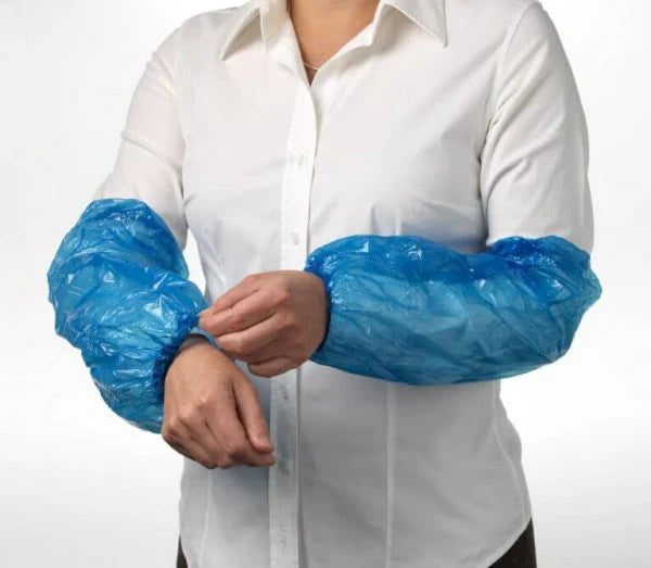 Sleeves Blue PE 20x40cm Pkt100