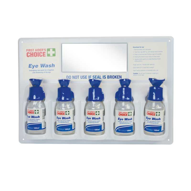 Eye Wash Wall Plate 100ml