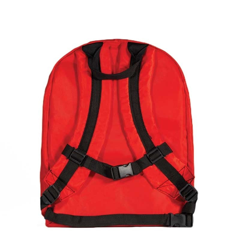 First Aid Backpack Red