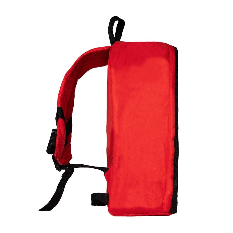 First Aid Backpack Red