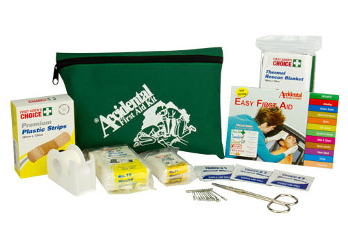 First Aid Kit Handy Personal Green