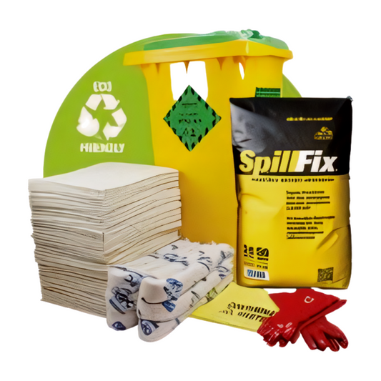 Accidental Oil &amp; Fuel Spill Kit 120 Litre Eco-Friendly