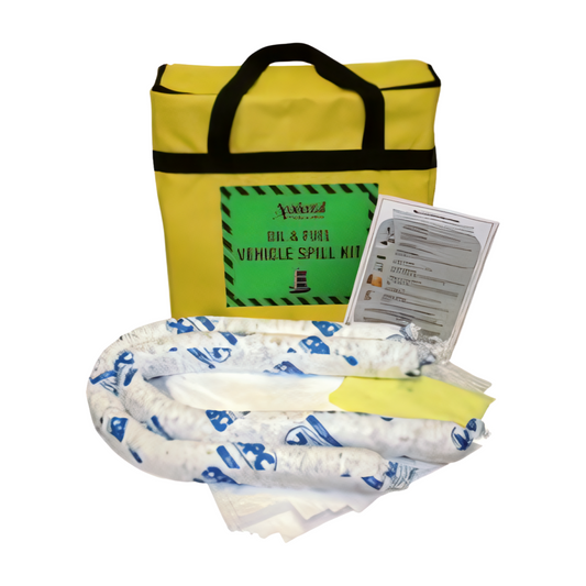 Accidental Eco-Friendly Oil &amp; Fuel Vehicle Spill Kit 20L