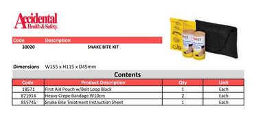 Snake Bite Kit