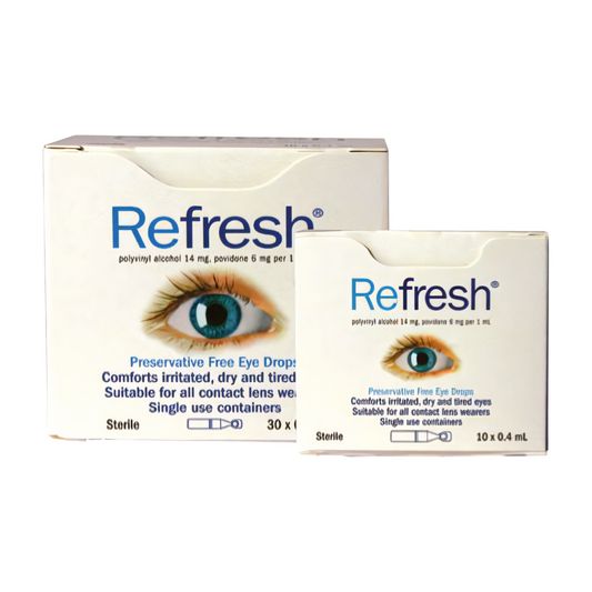 Refresh Eye Drops Pkt 30