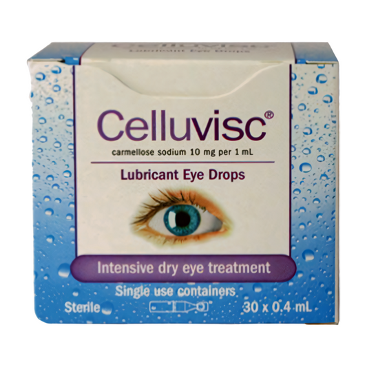 Celluvisc Eye Drops Pkt 30