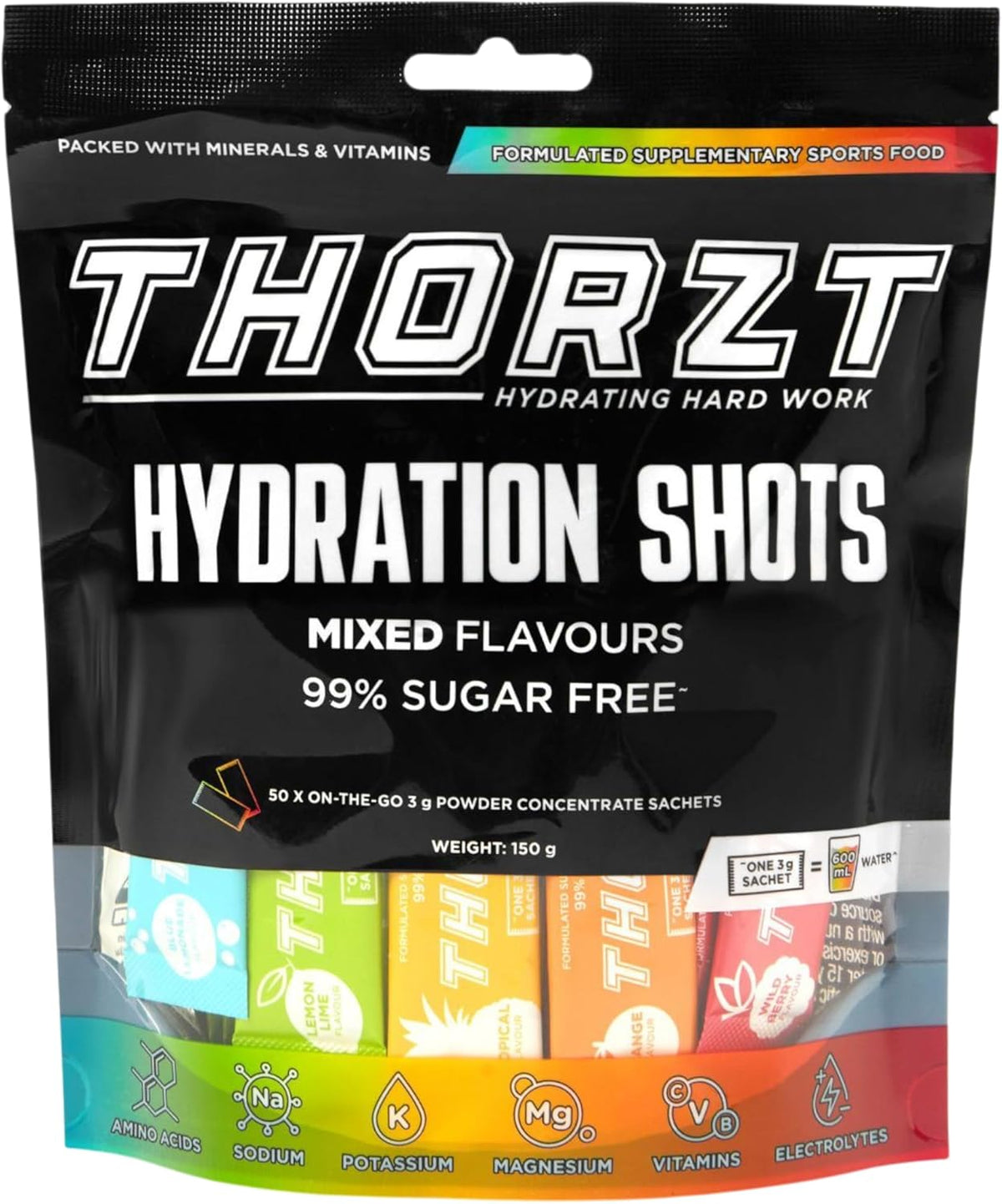 99% Sugar Free Hydrations Shots -Mixed Flavours