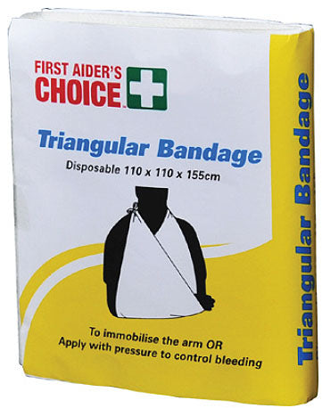 FAC Triangular Bandage Disposable 110 x 110 x 155cm