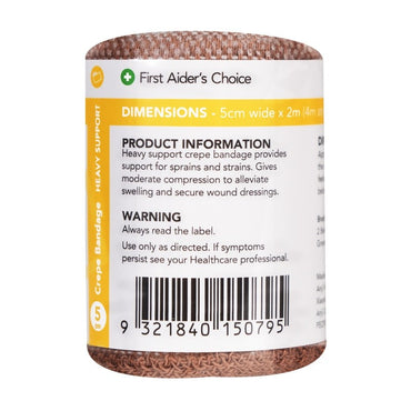 FAC Heavy Support Crepe Bandage 5cm