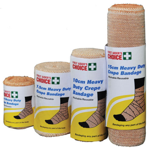 First Aiders Choice (FAC) Heavy Support Crepe Bandage