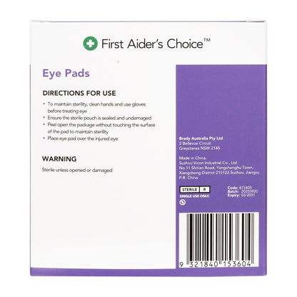 FAC Eye Pads Pk5