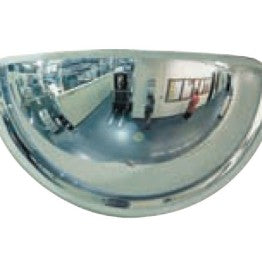 Half Dome Mirror 180º Wall Mount 914x300mm