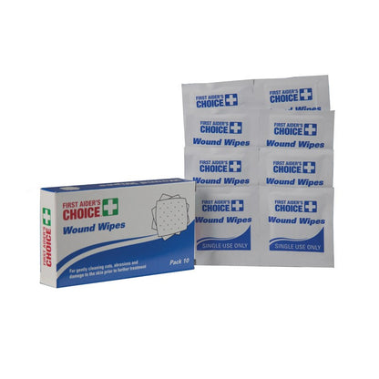 FAC Wound Wipes Box 10
