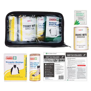 Snake Bites & Insect Stings First Aid Kit