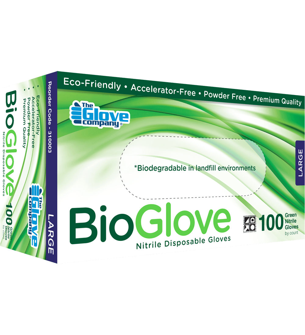 BioGlove - Nitrile Disposable Biodegradable L Size