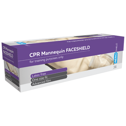 AEROSHIELD CPR Manikin Face Shield Roll/36