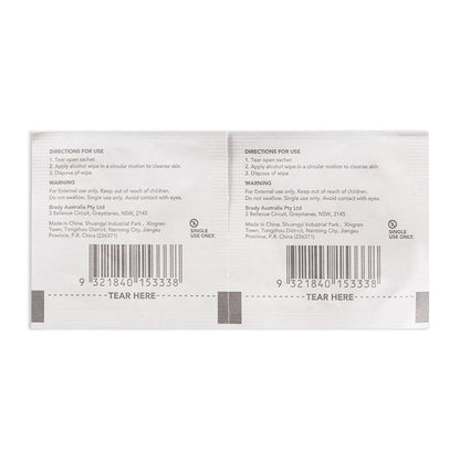 FAC Alcohol Wipes - Single