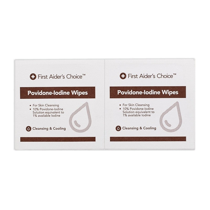 Povidone Iodine Wipes Single