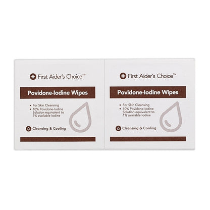 Povidone Iodine Wipes Single