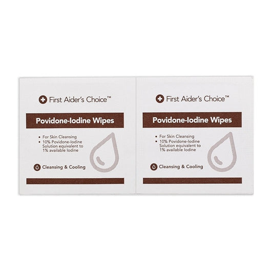Povidone Iodine Wipes Single