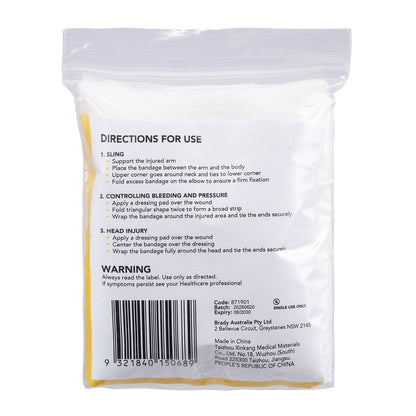 FAC Triangular Disposable Bandage 110 x 110 x 155cm
