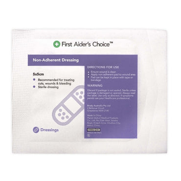 FAC Non-Adherent Dressing 5cm x 5cm  Box of 50