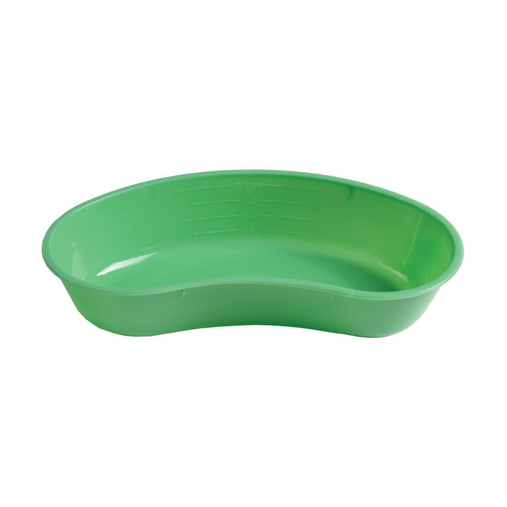Kidney Dish Plastic 160mm Green