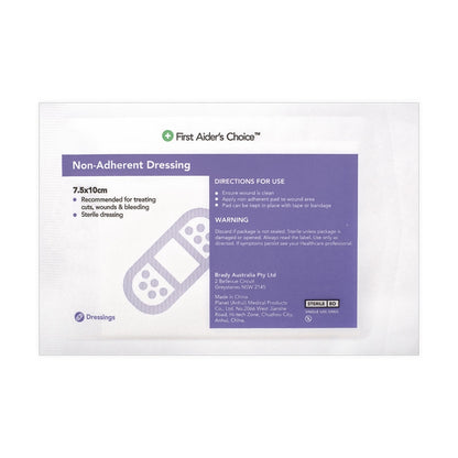 Non Adherent Dressing 7.5 x 10cm Box of 50