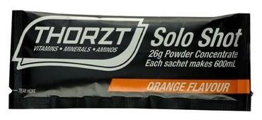 Thorzt Hydration Electrolyte Solo Shots - Low Sugar Pack of 6x25g/600ml Sachets