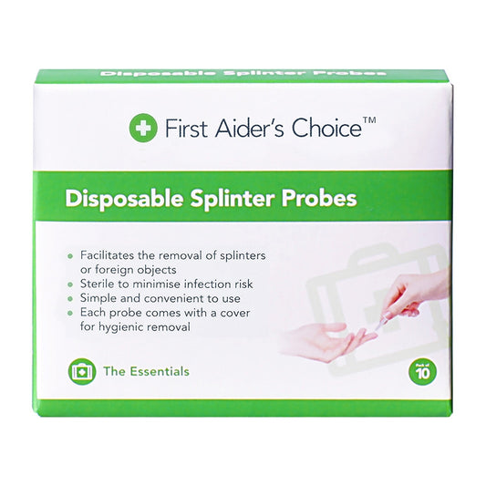 First Aiders Choice Disposable Splinter Probe Pk10