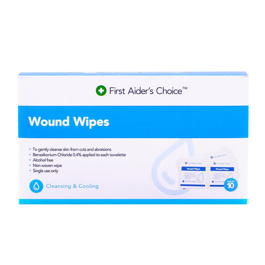 FAC Wound Wipes Box 10