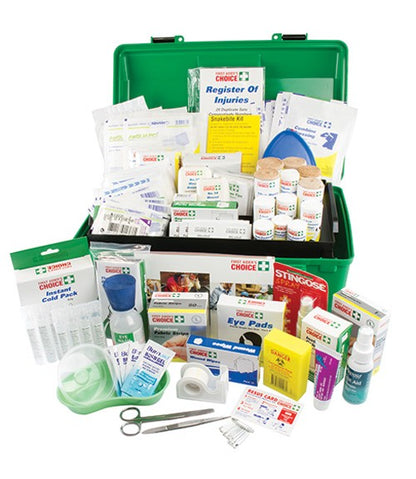First Aid Kit National Childcare/Schools Workplace Code of Practice -Green Poly Portable Case