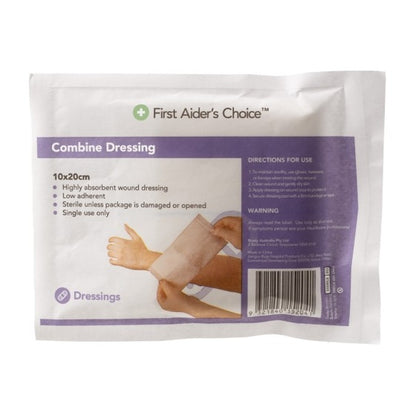 Combine Dressing 10 x 20cm