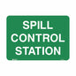 Emergency Information Sign - Spill Control Station