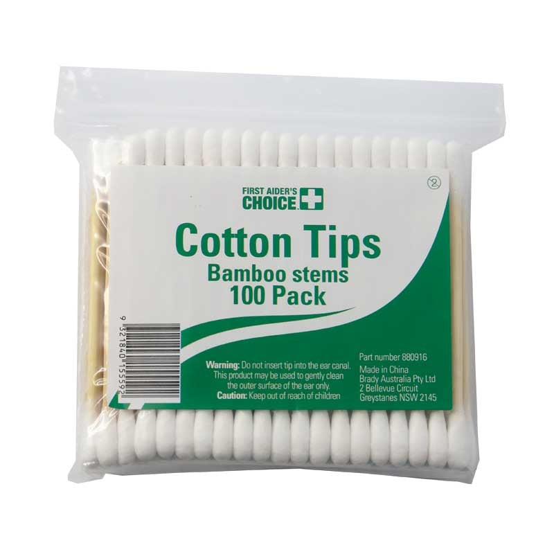 Cotton Buds Bamboo Stem Pack 100
